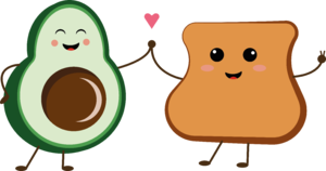 Avocado toast barátság