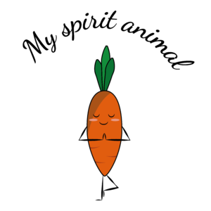 My spirit animal is a carrot